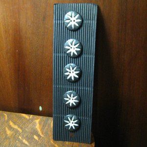 🌠 Incomparable Buttons Black & White Stars